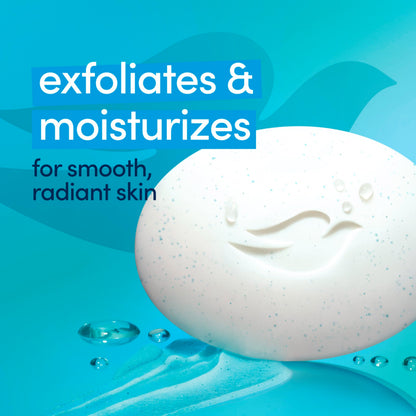 Dove Gentle Exfoliating Beauty Bar Soap , Renewing 8 Count 3.75 oz Dove