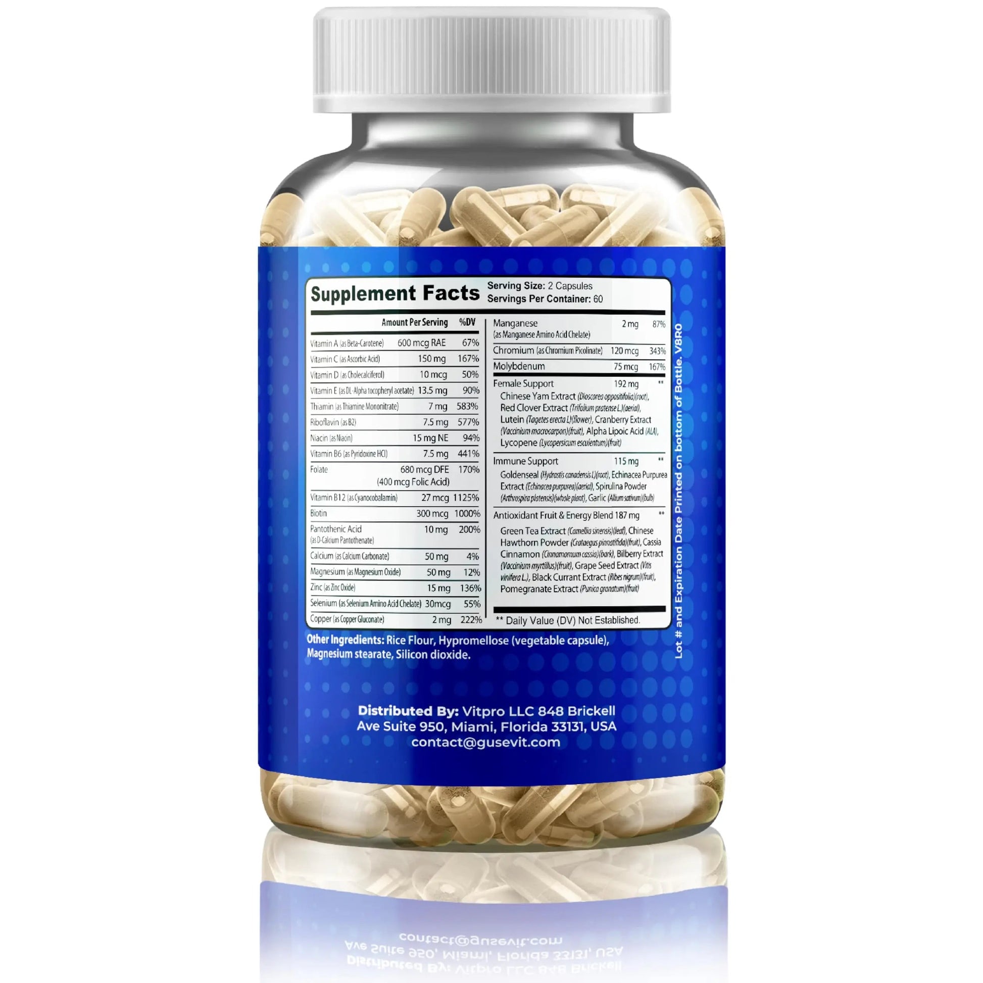 Gusevit 35-in-1 Men's Multivitamins for Immune Support, Stamina & Energy Boost | Men's Health Supplement with Vitamins & Antioxidants | Gusevit buy australia supplements