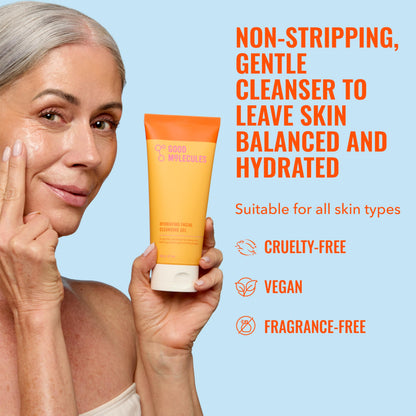 Good Molecules Hydrating Facial Cleansing Gel, Gentle Face Wash, 6.7 fl oz Good Molecules