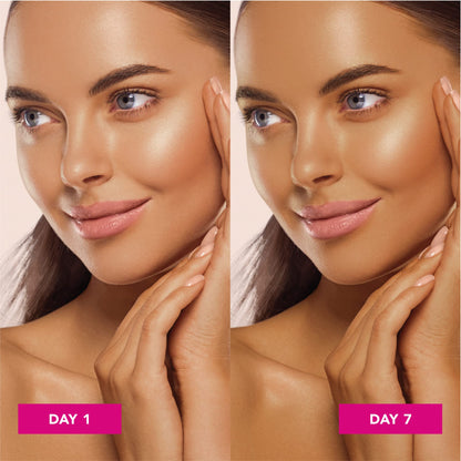 Jergens Natural Glow Self Tanner Face Moisturizer with SPF 20 Facial Sunscreen, Medium to Deep Skin Tone, Sunless Tanning, Oil Free, Broad Spectrum Protection UVA and UVB, 2 oz (Packaging May Vary) Jergens