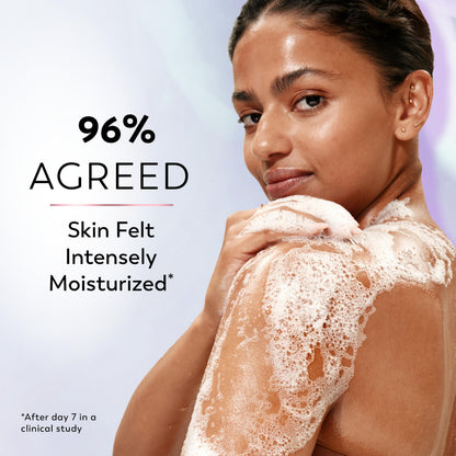 Olay Super Serum Body Wash for Extra Dry Skin, 24hr Long Lasting Rich Hydration, 5+ Ingredient Complex for Bright, Even, Firm, & Luminous Skin, with Collagen Peptide, Vitamin C & Shea Butter, 20 fl oz Olay