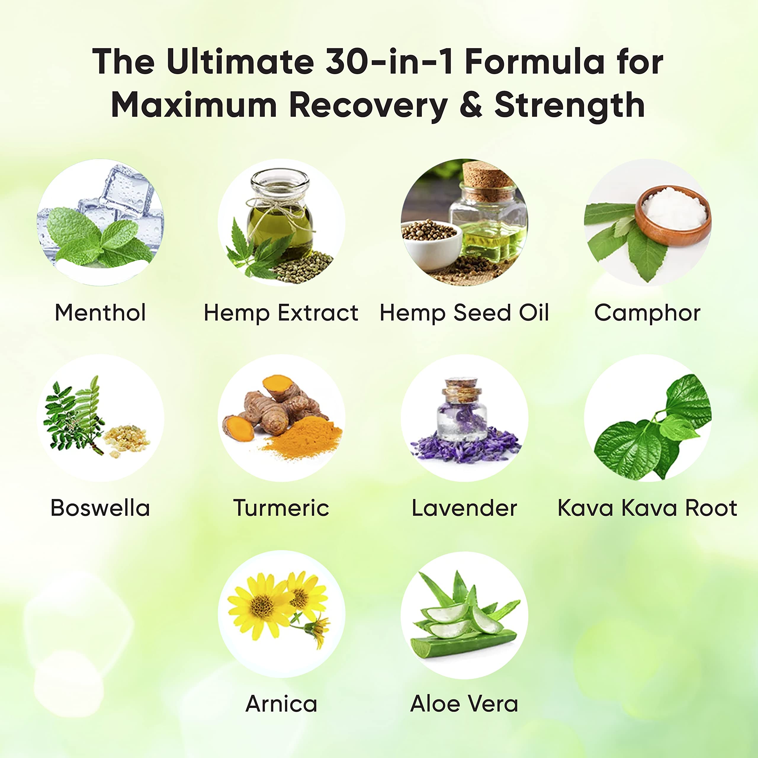 Hemp Cream Maximum Strength - Menthol Rub with Hemp Oil, Arnica, Lavender, Aloe Vera, Kava Kava, & Camphor - Natural Hemp Muscle Rub Cream for Skin, Muscles & Joints - ZenRenu, 4 oz Zenrenu buy australia supplements