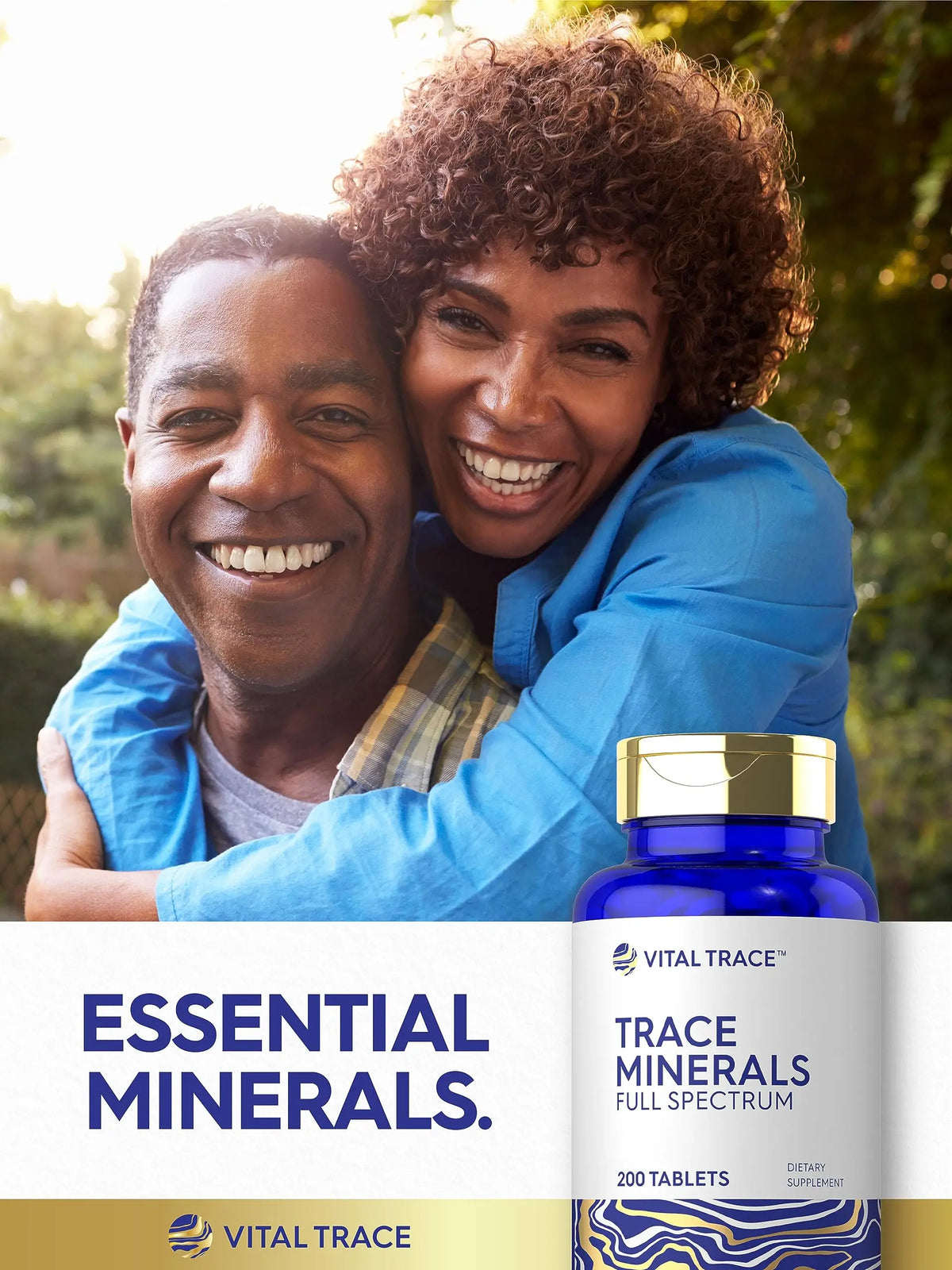 Carlyle Trace Minerals | 200 Tablets | Full Spectrum Supplement | Non-GMO & Gluten Free Complex | by Vital Trace Carlyle