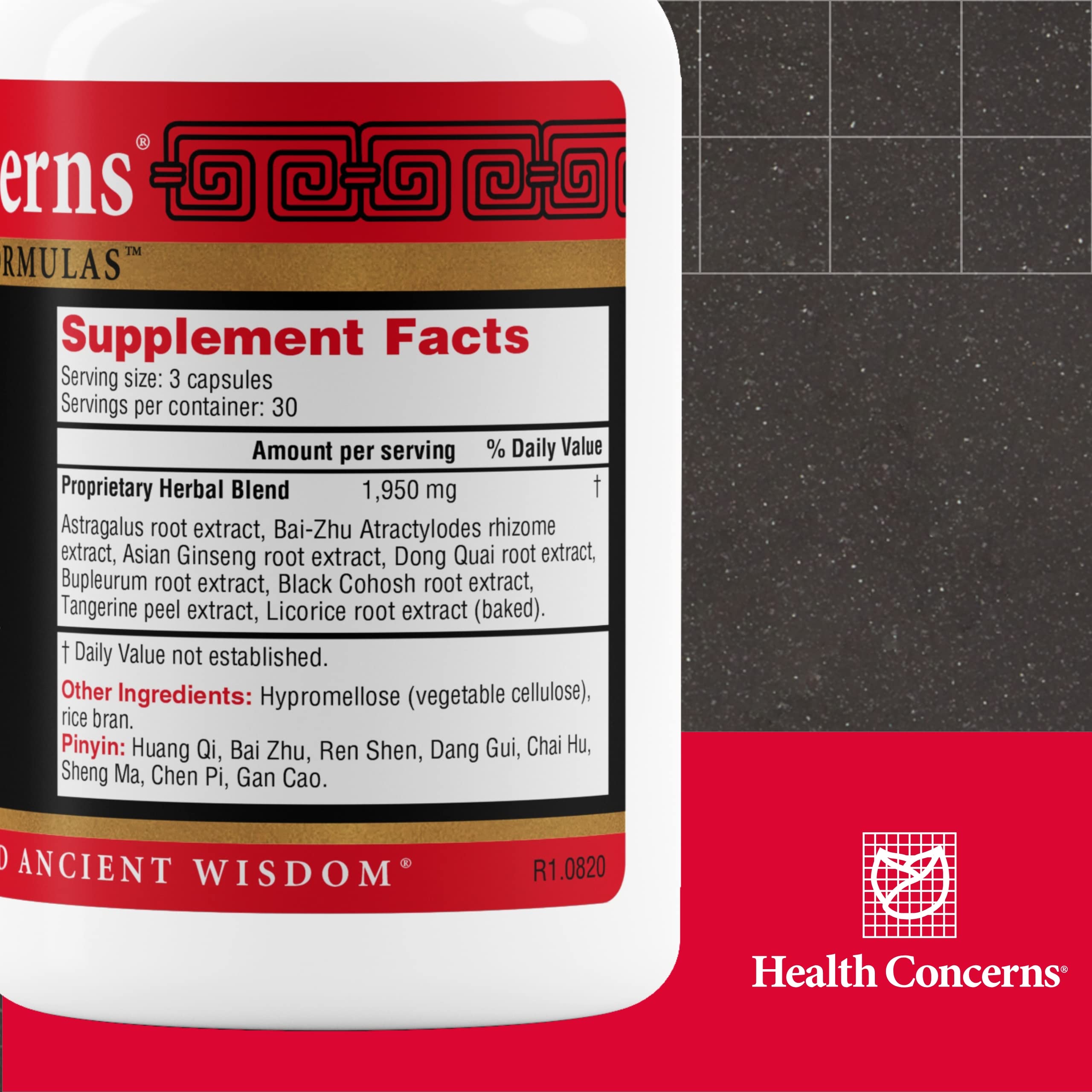 Health Concerns Raise Qi – Energy & Immune System Support – Bu Zhong Yi Qi Wan Formula – Astragalus, Ginseng & Dong Quai Herbal Supplement for Weakness, Digestion & Yang Qi Balance – 90 Capsules Health Concerns buy australia supplements