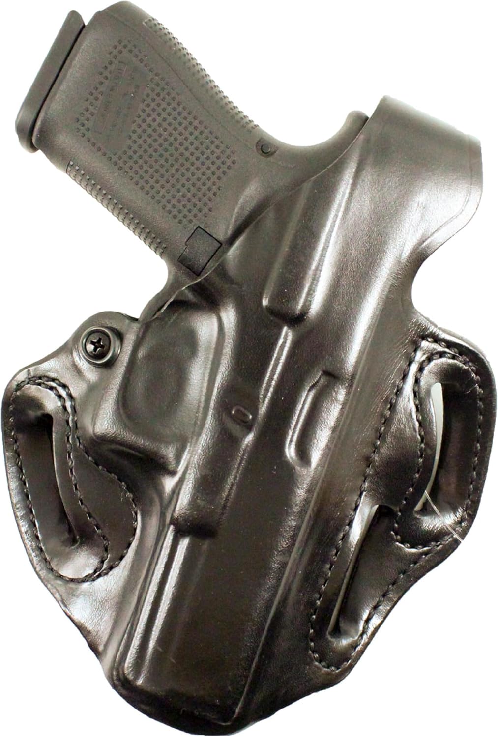 DeSantis Thumb Break Scabbard - OWB Gun Holster for Men and Women, Leather Belt Slide Holster for Pistols, Exact Molding, Secure and Highly Concealable OWB Carry Gsupps Australia