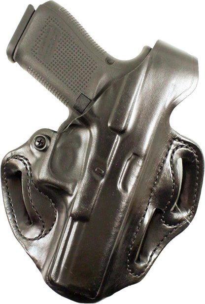 DeSantis Thumb Break Scabbard - OWB Gun Holster for Men and Women, Leather Belt Slide Holster for Pistols, Exact Molding, Secure and Highly Concealable OWB Carry Gsupps Australia