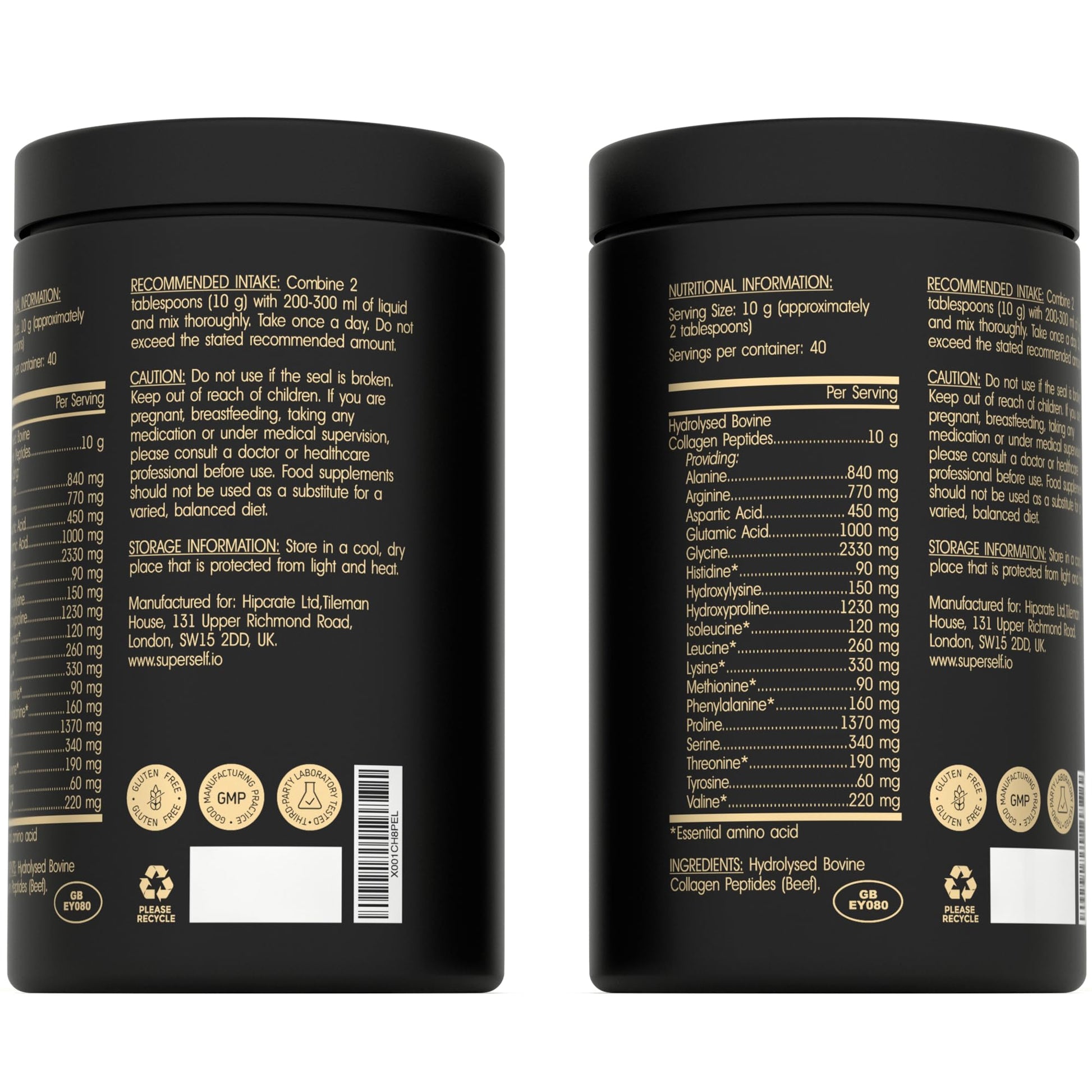 Premium Collagen Powder - Collagen Supplements for Women & Men - Pure Bovine Collagen Peptides 400g SuperSelf buy australia supplements