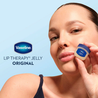 Vaseline Lip Therapy Original Mini Lip Balm, Hydrating Dry Lips 0.5oz 2ct Vaseline