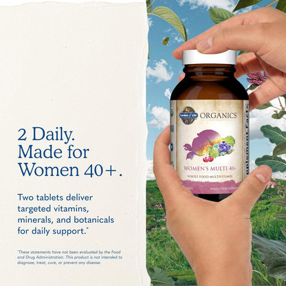 Garden Of Life, Organic Women's 40 Plus Multivitamin, 120 Count Gsupps Australia