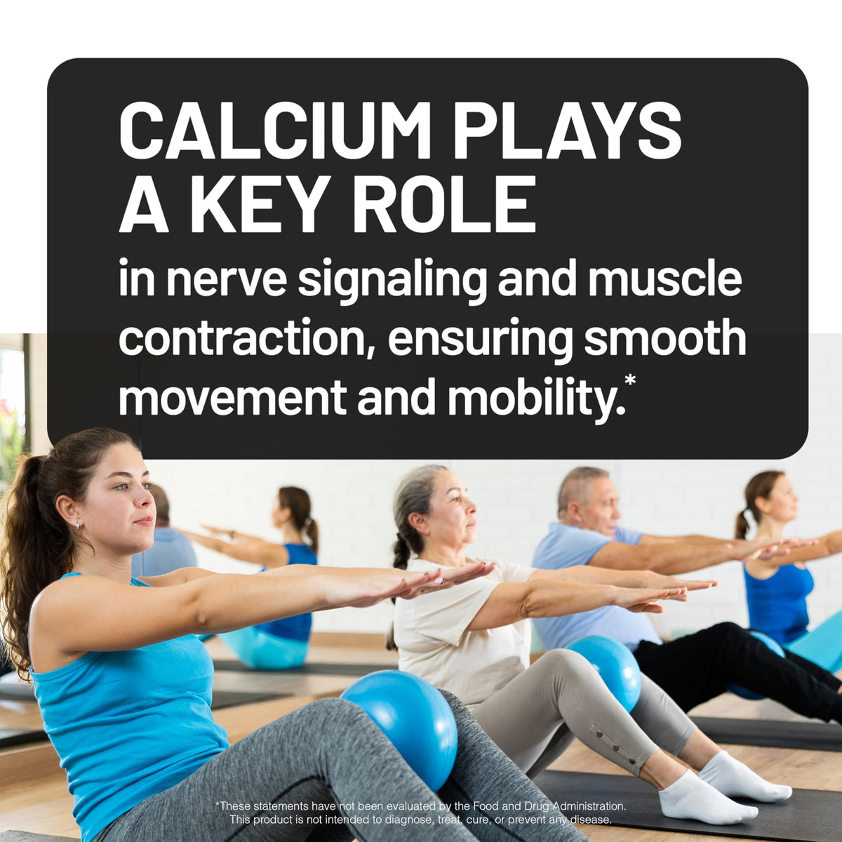 NatureWise Calcium Citrate 500mg Capsules - Supplement for Bone Health - Easy to Digest & Absorb - Vegan, Non-GMO NatureWise