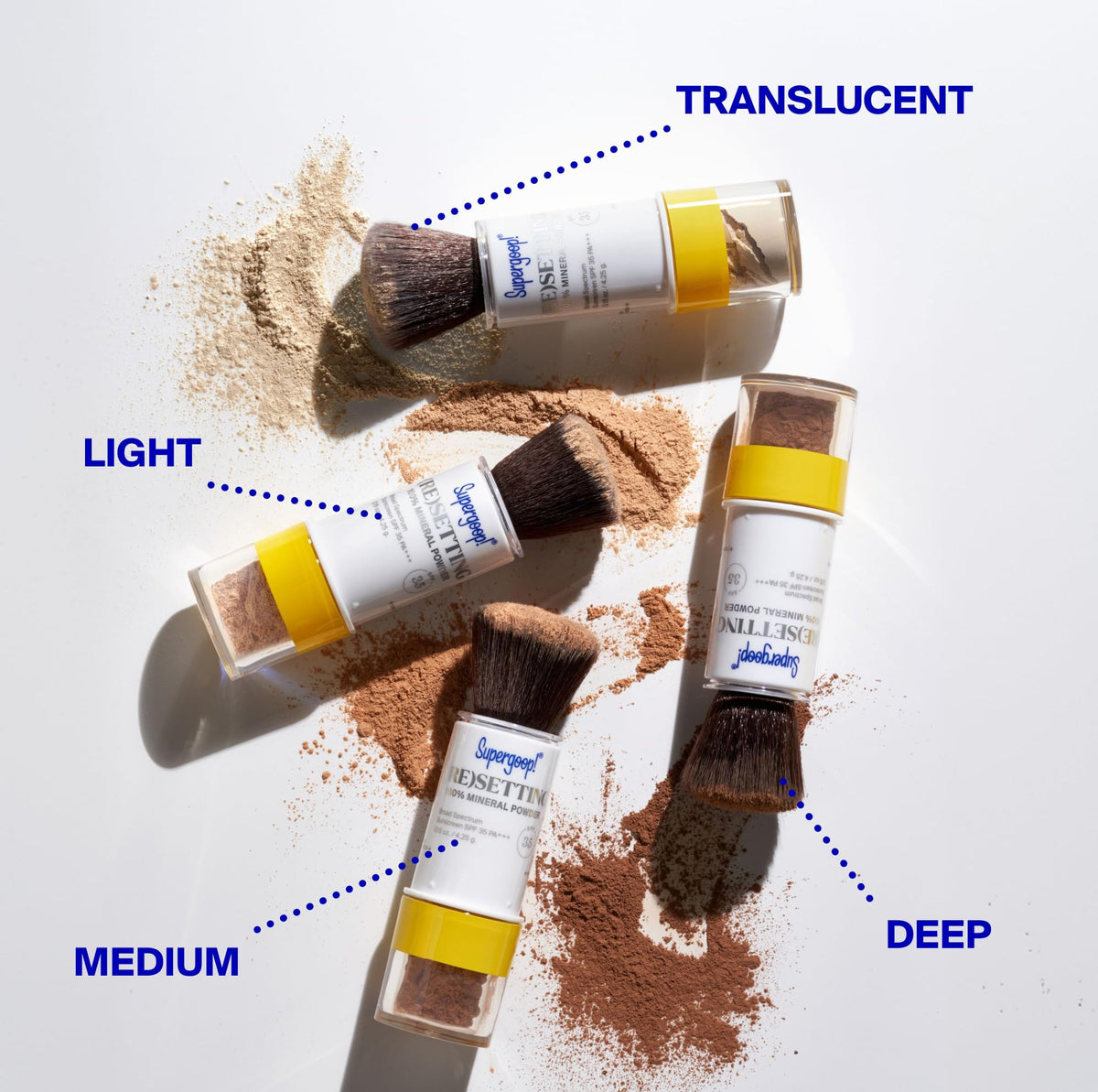 Supergoop! (Re) setting Mineral Powder Sunscreen SPF 35 PA+++, 0.15 oz Supergoop!