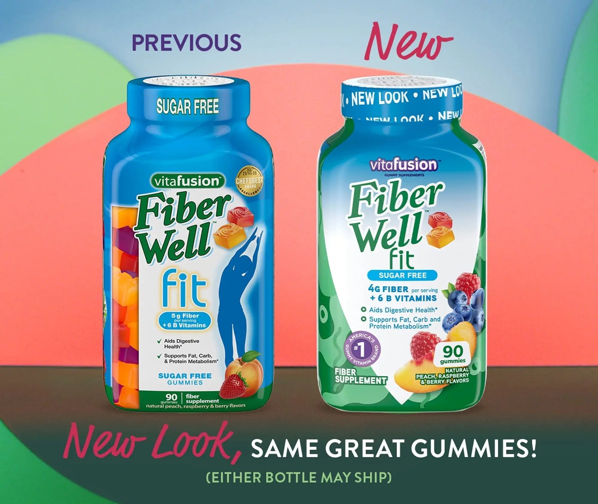 Vitafusion Fiber Well Fit Gummies, 90 Count and L’il Critters Gummy Vites Daily Gummy Multivitamin for Kids, 190 Gummies Vitafusion buy australia supplements