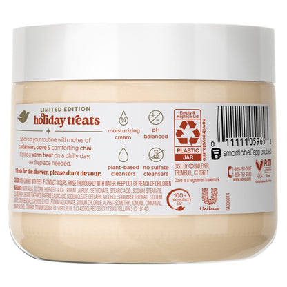 Dove Cinnamon Pumpkin Pie Body Scrub Exfoliates & Moisturizes Skin 15 OZ Dove