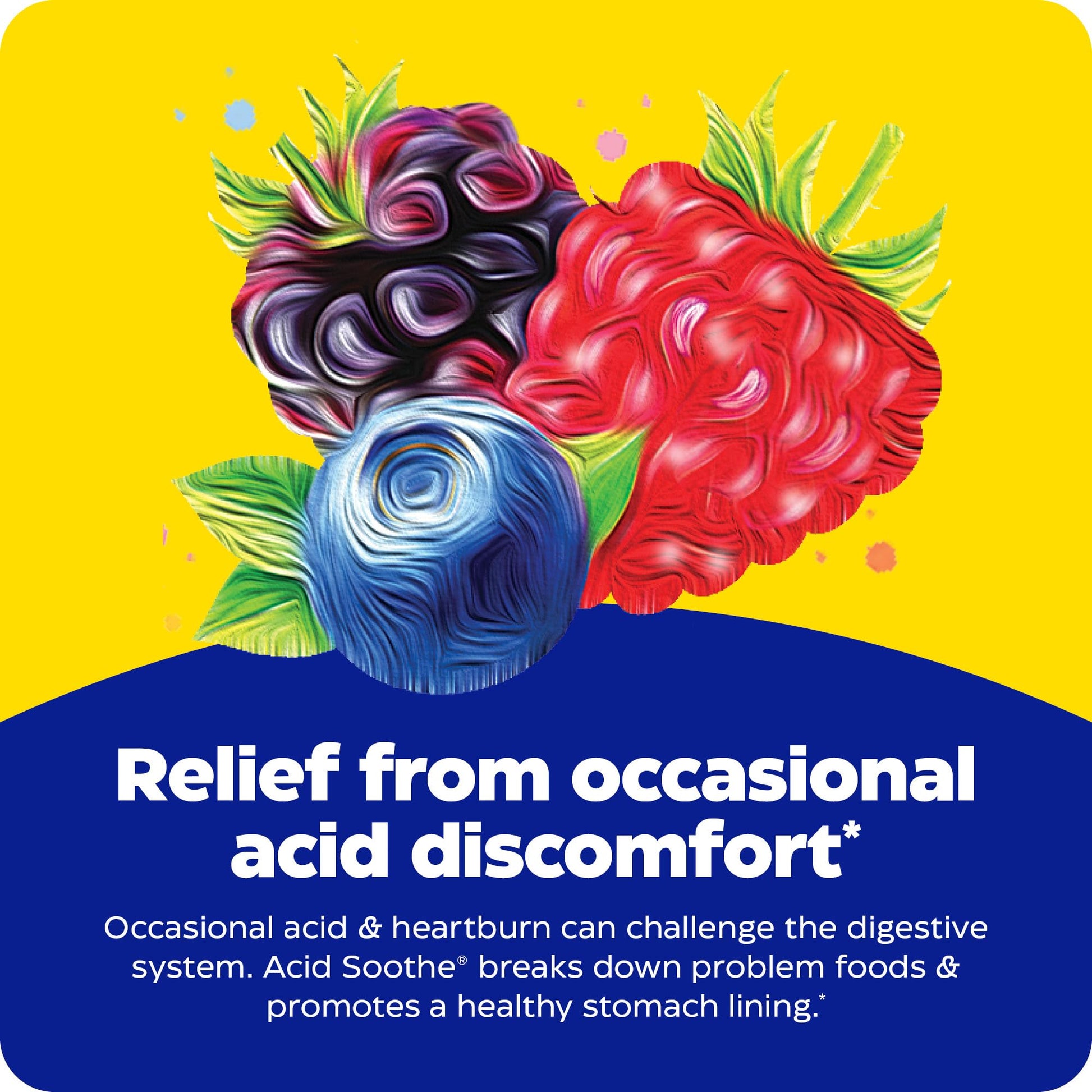 Enzymedica Acid Soothe Chewable Supplement for Women & Men - 60 Tablets Gsupps Australia
