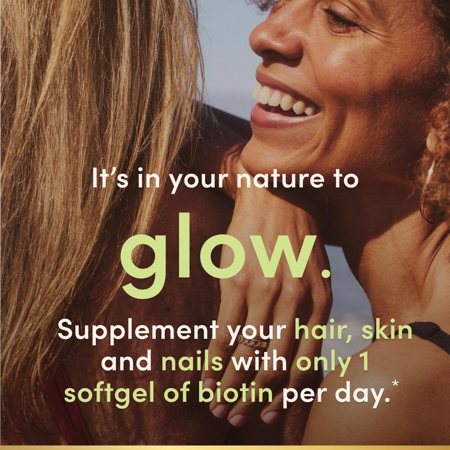 Nature's Bounty Biotin Hair Skin and Nails Vitamins, Supports Healthy Hair, Skin and Nails, 10,000 mcg, 120 Softgels (Pack of 1) Nature's Bounty
