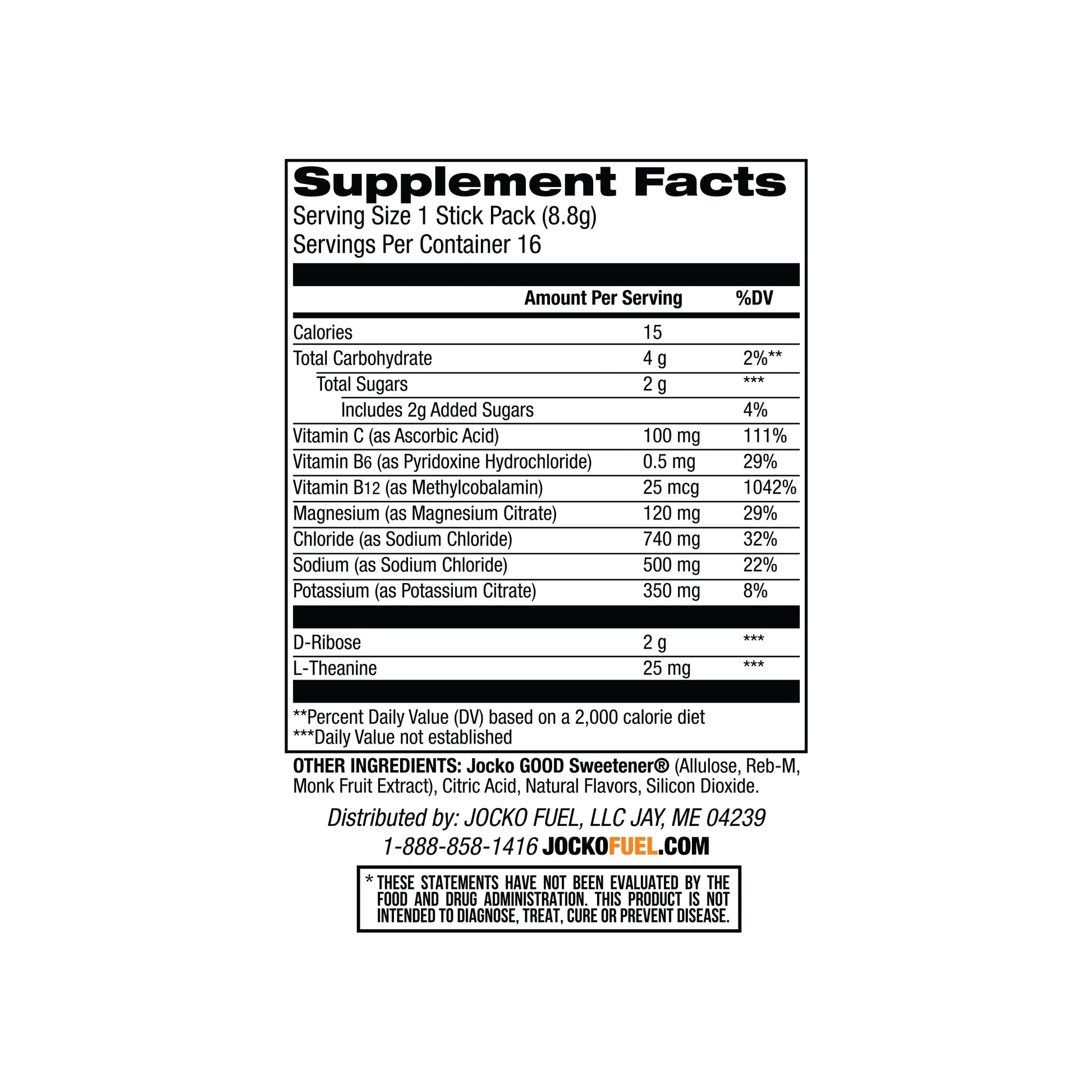 Jocko Fuel Hydrate Electrolytes Powder Packets Low Sugar - Hydration Amplifier Packets for Recovery, Dehydration, & Exercise - with Vitamins B6, B12 & C Jocko Fuel buy australia supplements