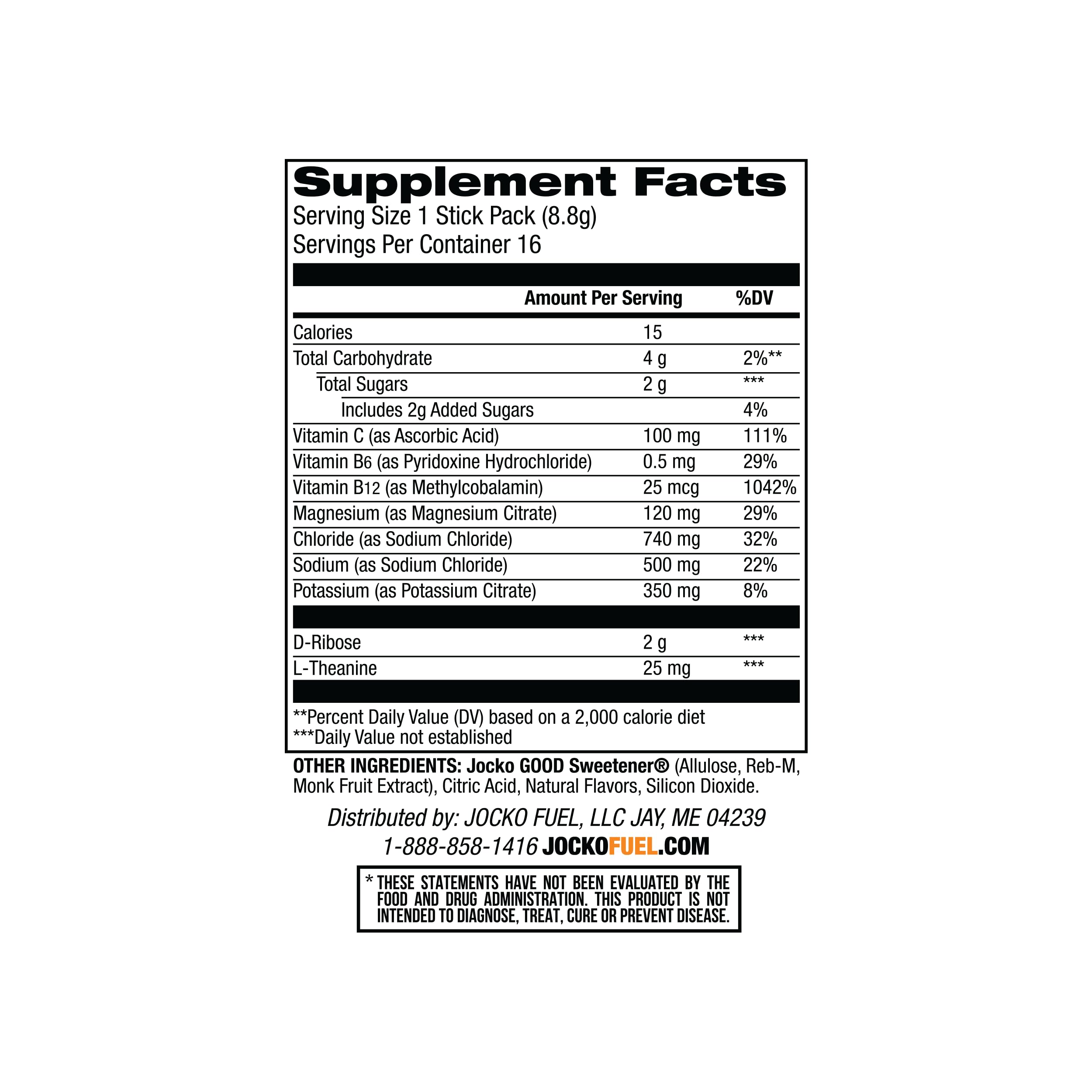Jocko Fuel Hydrate Electrolytes Powder Packets Low Sugar - Hydration Amplifier Packets for Recovery, Dehydration, & Exercise - with Vitamins B6, B12 & C Jocko Fuel buy australia supplements