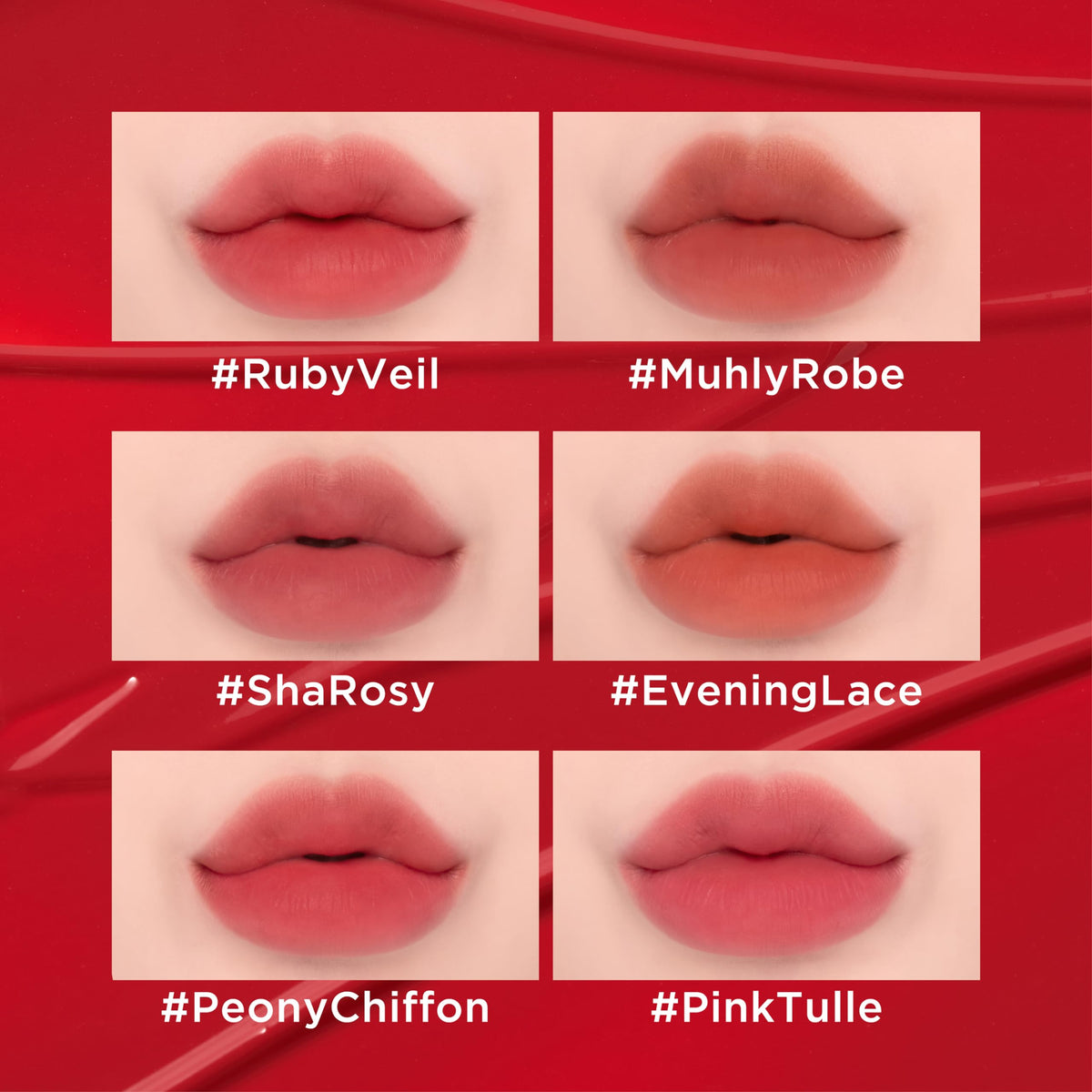 See-Through Tint | Velvet Finish, Korean Makeup (0.14 Fl Oz, PINK TULLE) JUNG SAEM MOOL