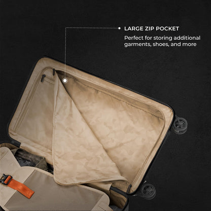 Briggs & Riley Torq Large 30 Inch Hardside Checked Luggage, Stealth Black Gsupps Australia