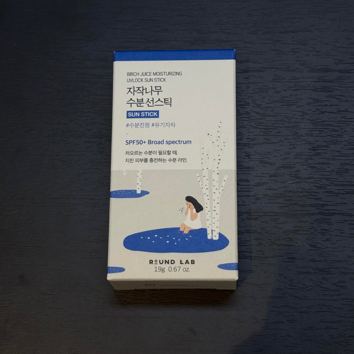 ROUND LAB Birch Juice Moisturizing Sun Stick SPF 50+, 0.67oz ROUND LAB