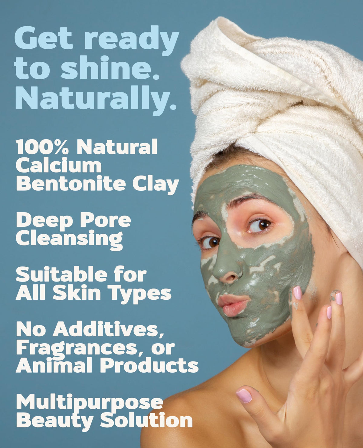 Aztec Secret– Indian Healing Clay 16 Oz – Deep Pore Cleansing Facial & Body Mask – The Original 100% Natural Calcium Bentonite Clay – New Version 2 Aztec Secret