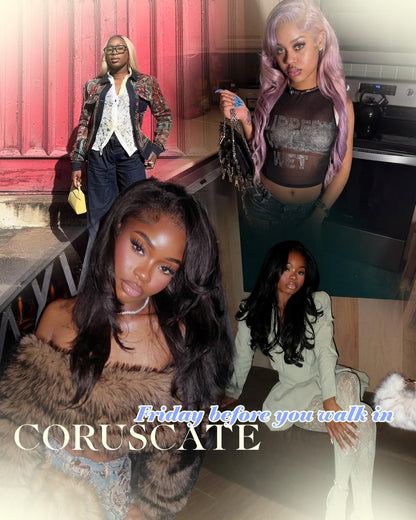 CORUSCATE Lash Clusters Bottom Lashes Mink Eyelash Clusters Mega Volume CORUSCATE