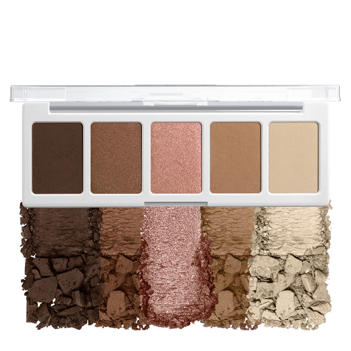 wet n wild Color Icon Eyeshadow Makeup 5 Pan Palette, Matte, Shimmer, Metallic, Long Wearing, Rich Buttery Pigment, Cruelty Free - Walking On Eggshells wet n wild