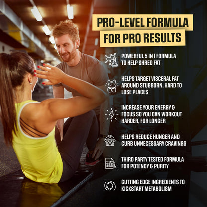 Nutrimend IQ Rapid Shred Pro Series 5X | Supports GLP-1 Pathway Function | Weight Loss Pills for Women & Fat Burner for Men + Appetite Suppressant Supplement Nutrimend IQ
