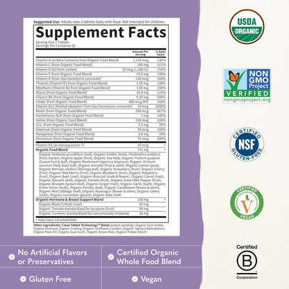 Garden Of Life, Organic Women's 40 Plus Multivitamin, 120 Count Gsupps Australia