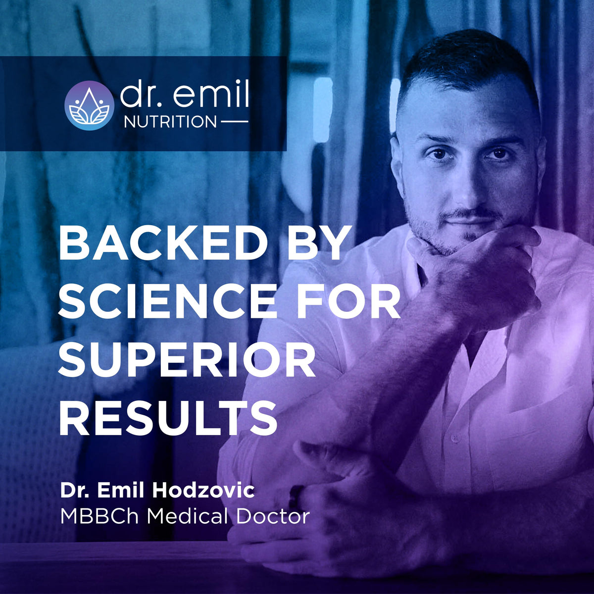 DR. EMIL NUTRITION Women & Men Total Gut Health Complex | Prebiotic + Probiotic + Postbiotic Gut Health Supplements DR. EMIL NUTRITION