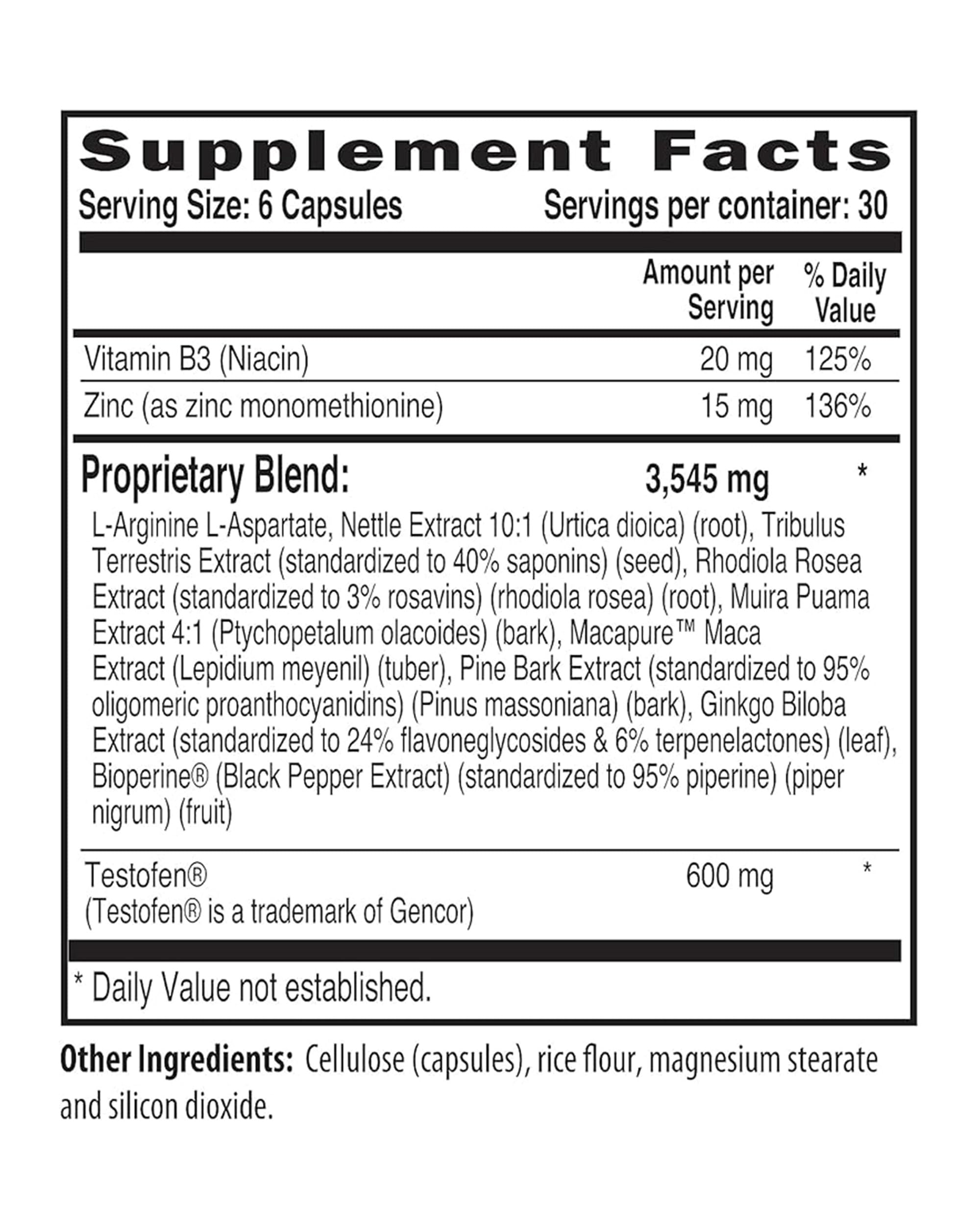 NaturalSlim Natural Booster for Men - Male Enhancing Supplement with Ginkgo Biloba, L Arginine, Zinc, Vitamin B3, & Testofen for Energy, Muscle Builder & Metabolism - 180 Capsules NaturalSlim buy australia supplements