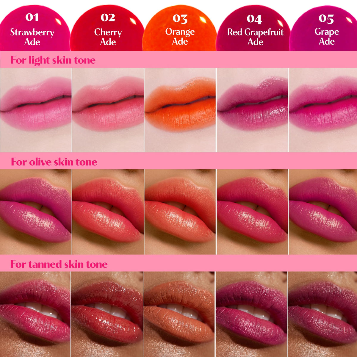 ETUDE Dear Darling Water Tint Lip and Cheek Stain, Cherry Ade, 9g ETUDE