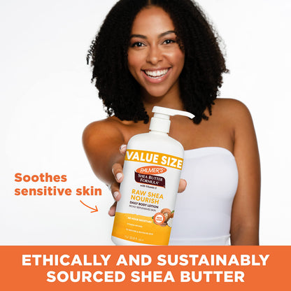 Palmer's Raw Shea Body Lotion for Dry Skin (33.8 Oz) Palmer's