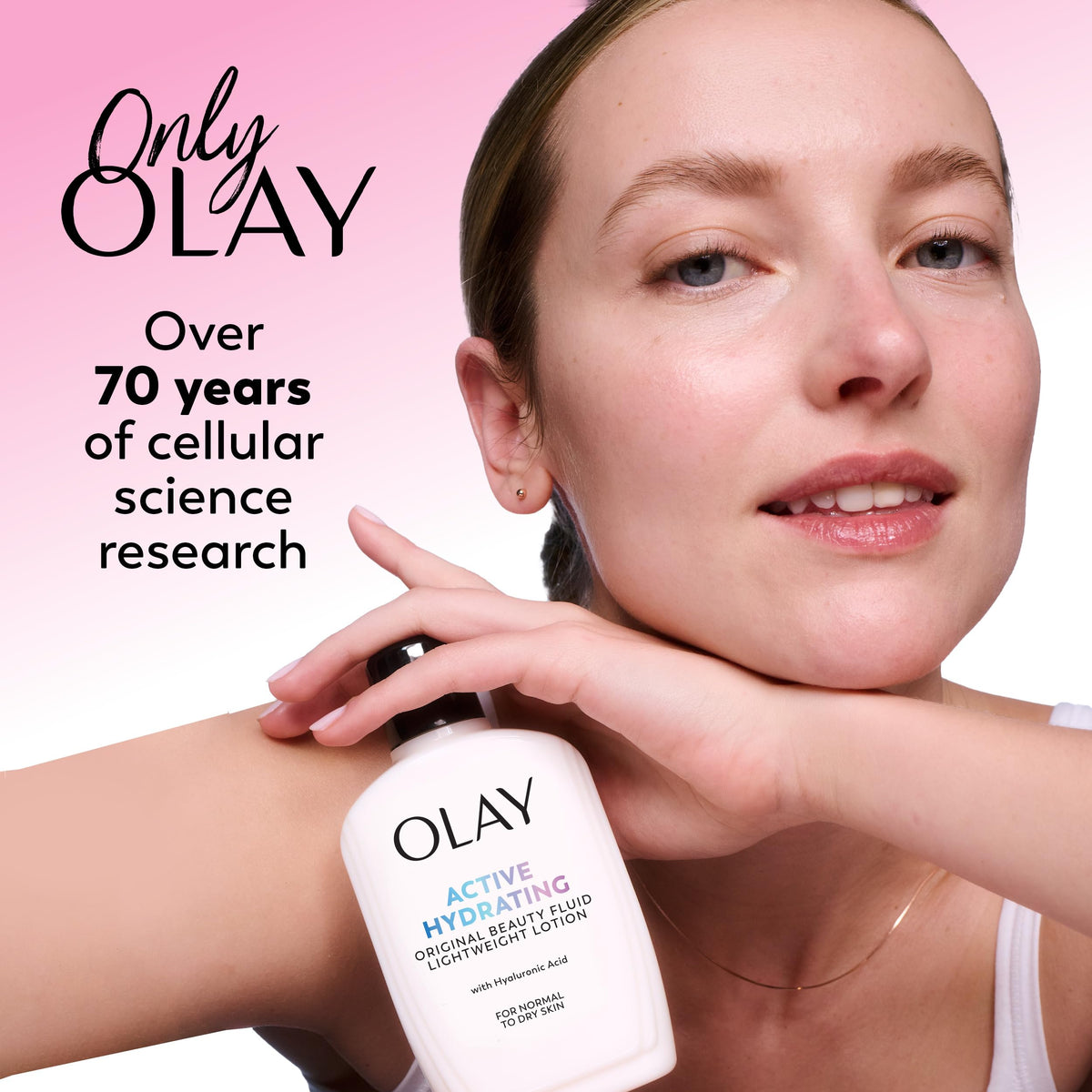 Olay Active Hydrating Cream Face Moisturizer, 1.9 fl oz Olay