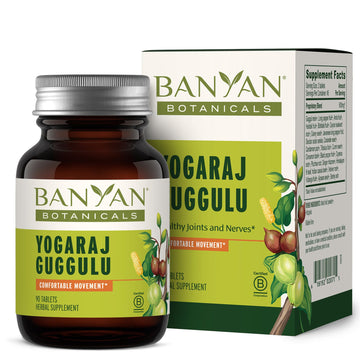 Banyan Botanicals Organic Yogaraj Guggulu – Joint Support & Mobility Supplement – Ayurvedic Herbal Blend for Flexibility, Neuromuscular Comfort – Deep Systemic Detox – 90 Tablets – USDA Organic* Banyan Botanicals buy australia supplements