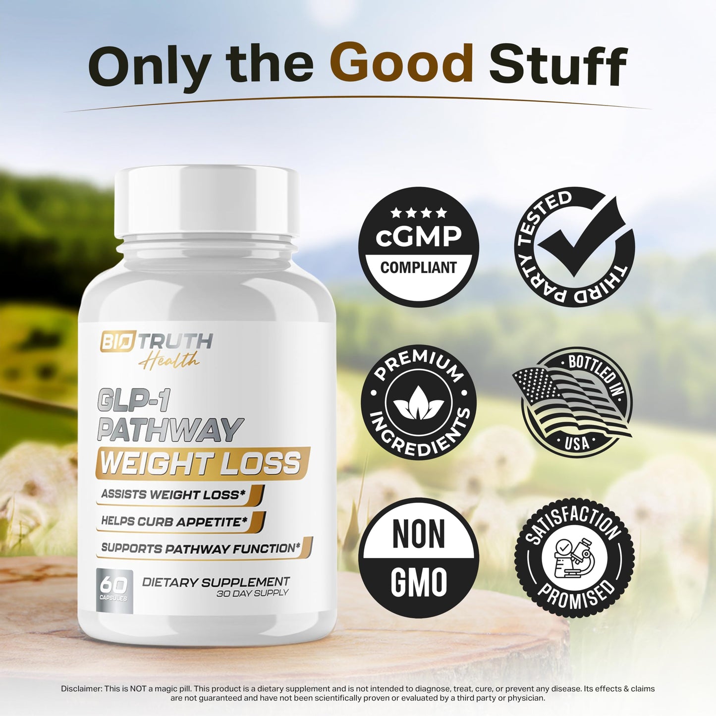 GLP-1 BioTruth Health | Assists Metabolic Pathways Linked to GLP-1 Signaling - Promotes Nutrimend IQ