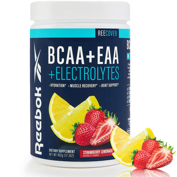 Reebok REEcover Amino Acids + Electrolytes | 8g EAAs, 5g BCAAs, Hydration Matrix | Muscle Recovery, Strength | Post-Workout Support Reebok buy australia supplements