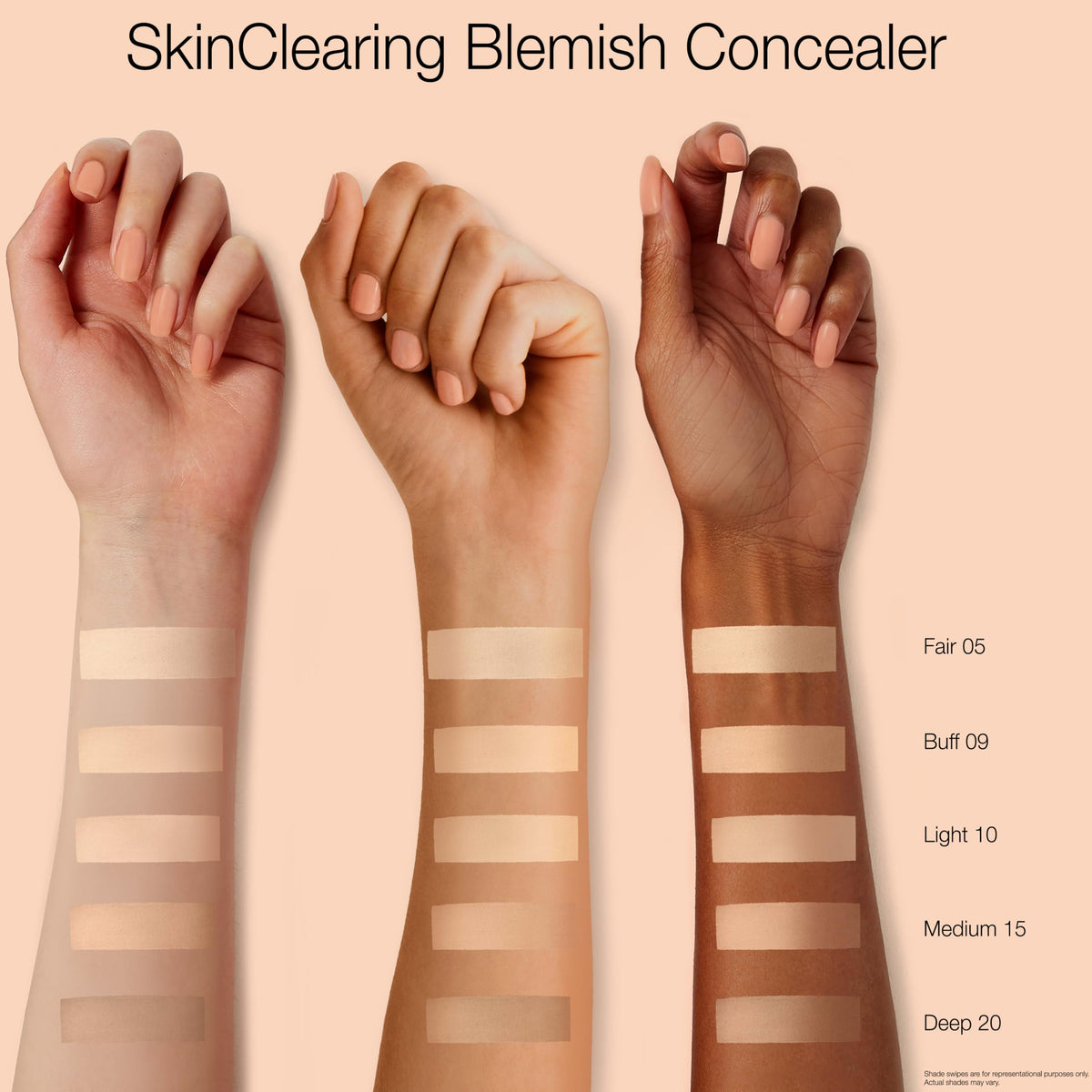 Neutrogena SkinClearing Blemish Concealer Face Makeup, Buff 09, .05 oz Neutrogena
