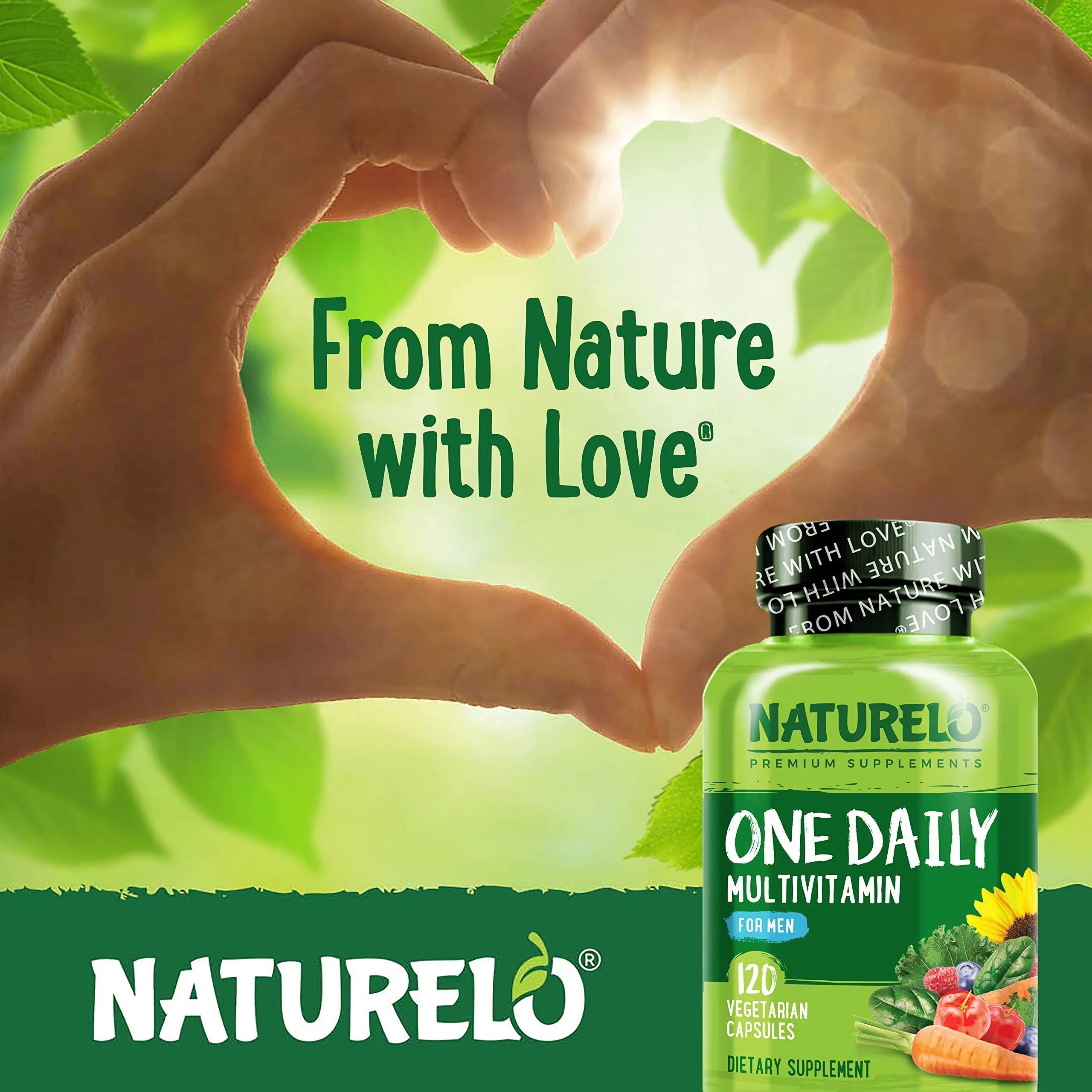 NATURELO One Daily Multivitamin for Men, 120 Vegetarian Capsules One Daily Multivitamin for Women NATURELO buy australia supplements