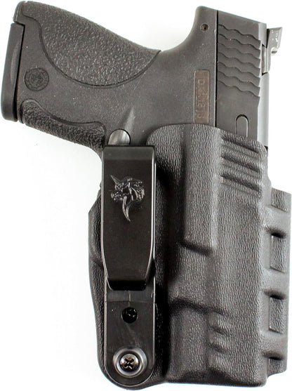 DeSantis Slim-Tuk - IWB Holster for Men and Women, Pistol Holster for Concealed Carry, Suitable for Appendix Wear, Ambidextrous, Made with Kydex, Adjustable Tension, Tuckable 360 C-Clip Gsupps Australia