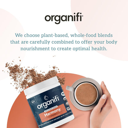 Organifi Harmony - Hormone Balance for Women with Cacao Superfood Powder, 30 Servings Gsupps Australia