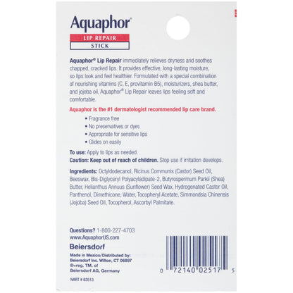 Aquaphor Lip Balm Set, Repair and Protect, 4 Lip Products Total Aquaphor