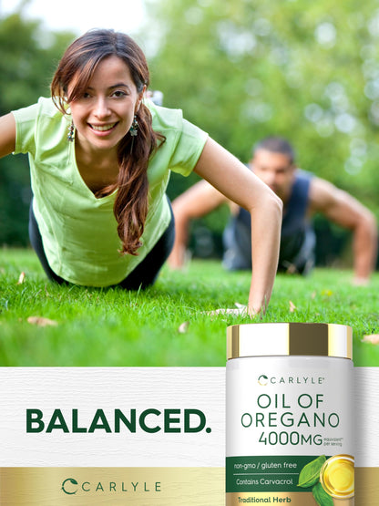 Carlyle Oregano Oil Supplement | 150 Softgel Capsules | Contains Carvacrol | Non-GMO & Gluten Free Formula Carlyle