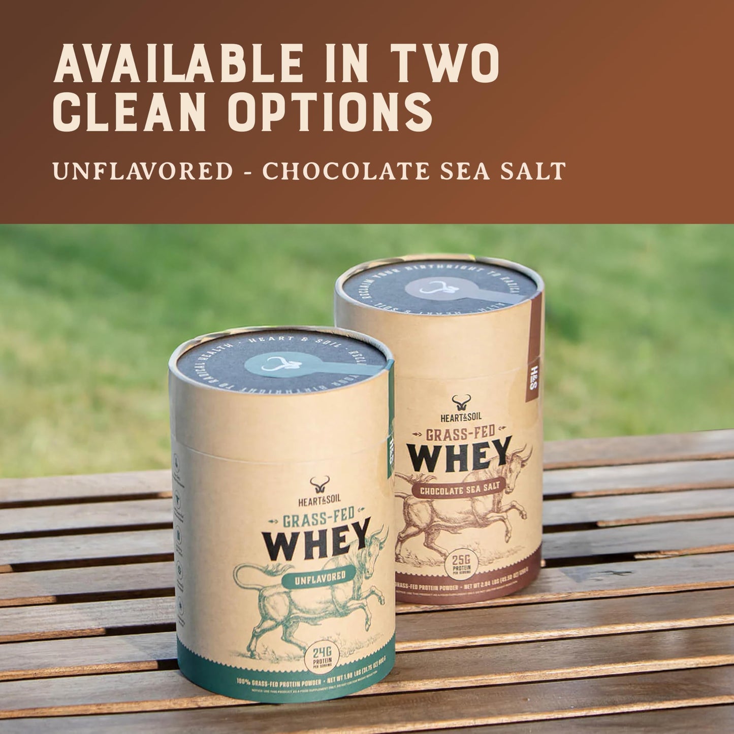 100% Grass Fed Whey Chocolate Protein Powder – Only Four Ingrediants, Absolutely Nothing Artificial – 25g of Grass Fed Whey Protein Per Serving – Clean Post Workout Recovery Powder – 2.84 lbs