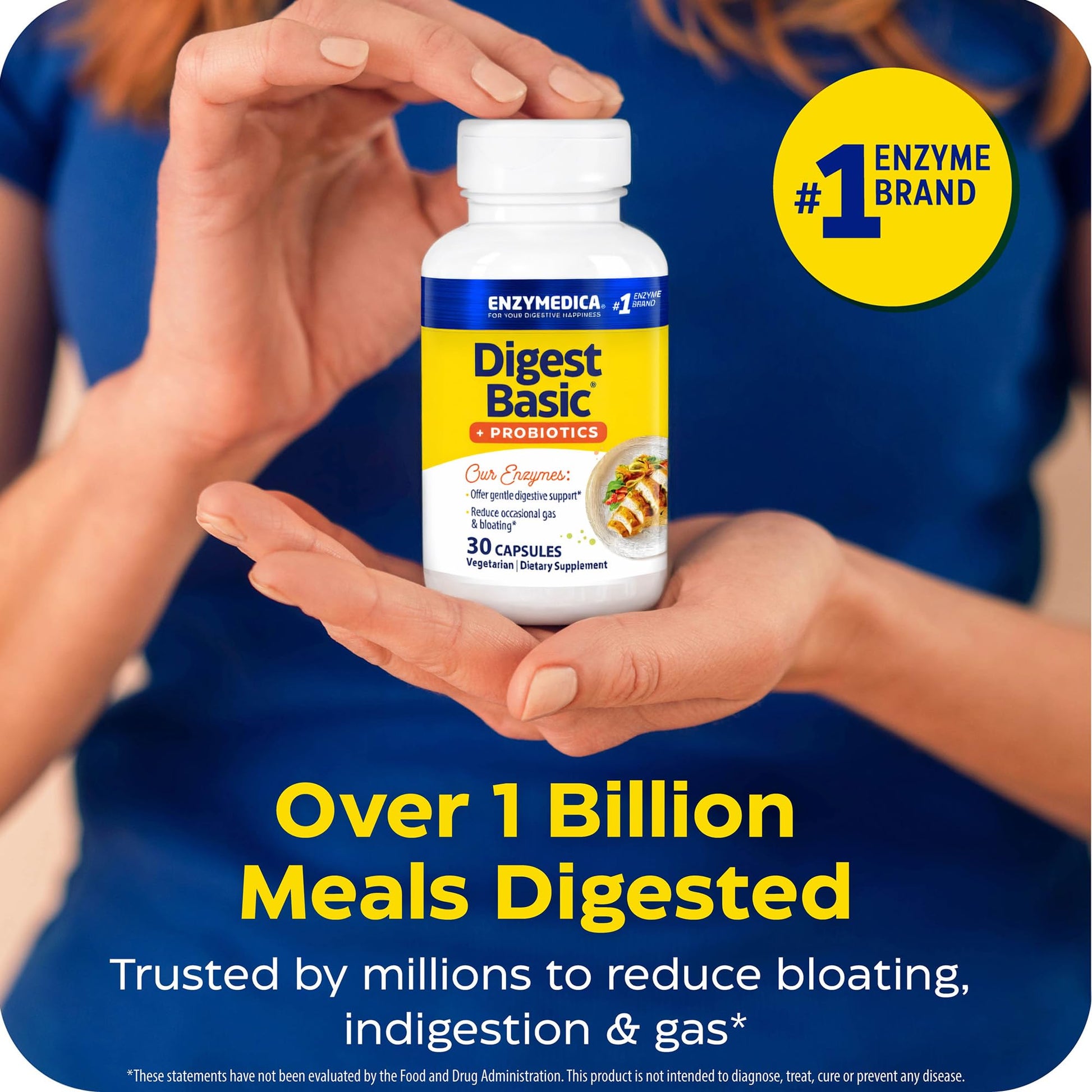 Enzymedica Digest Basic + Probiotics - 90 Caps Gsupps Australia
