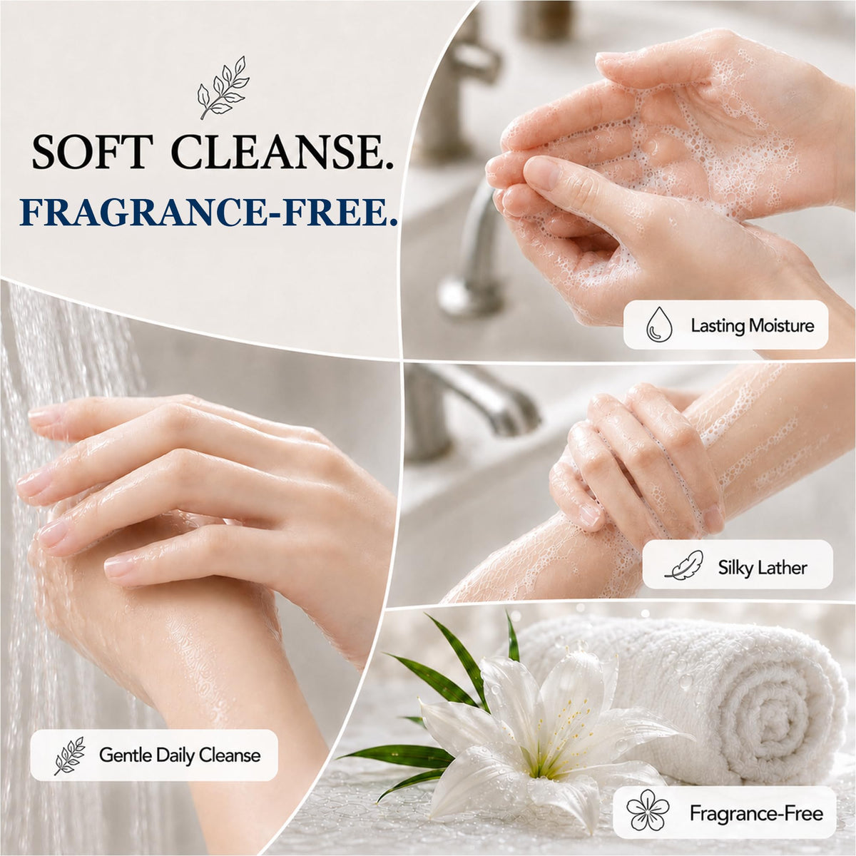 Ginger Lily Farms Botanicals Hand Soap, 128oz, Fragrance Free Ginger Lily Farms
