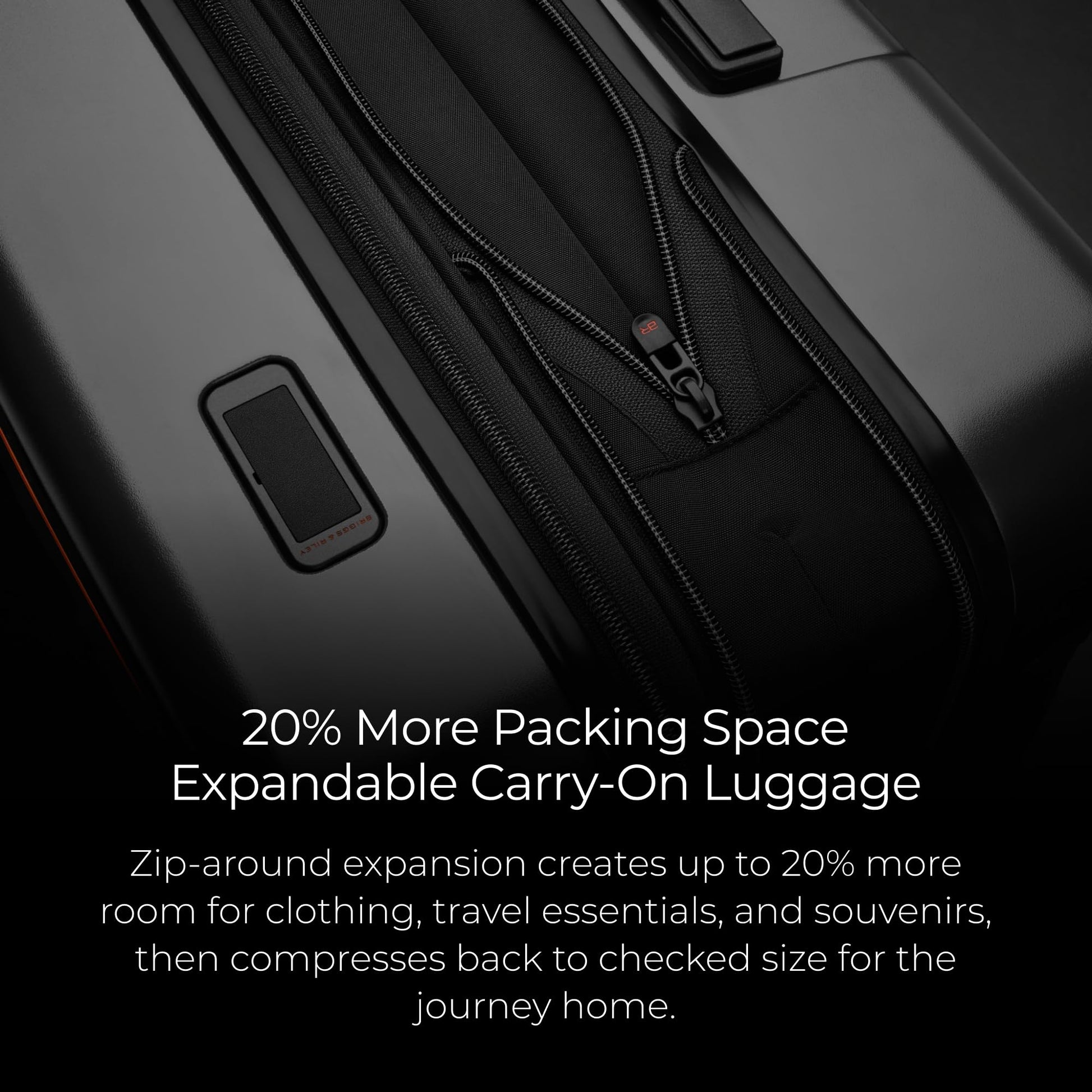 Briggs & Riley ZDX Global Softside Carry-On Spinner, Black Gsupps Australia
