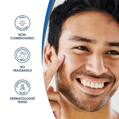 Vanicream Daily Facial Moisturizer, Face Cream with 5 Key Cermides & Hyaluronic Acid, 3 Fl Oz, Formulated Without Common Irritants for Sensitive Skin, Lightweight, Non-Greasy Hydration Vanicream