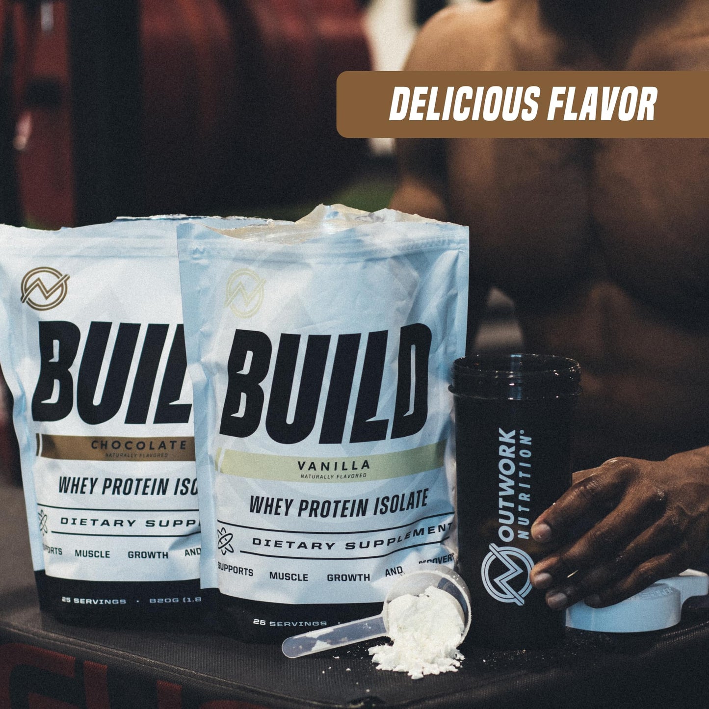 Outwork Nutrition Whey Isolate Protein Powder - Accelerates Muscle Building & Recovery - Low Lactose, Gluten-Free - Post Workout Supplement - Enhanced Protein Synthesis, Vanilla, 1.6lbs