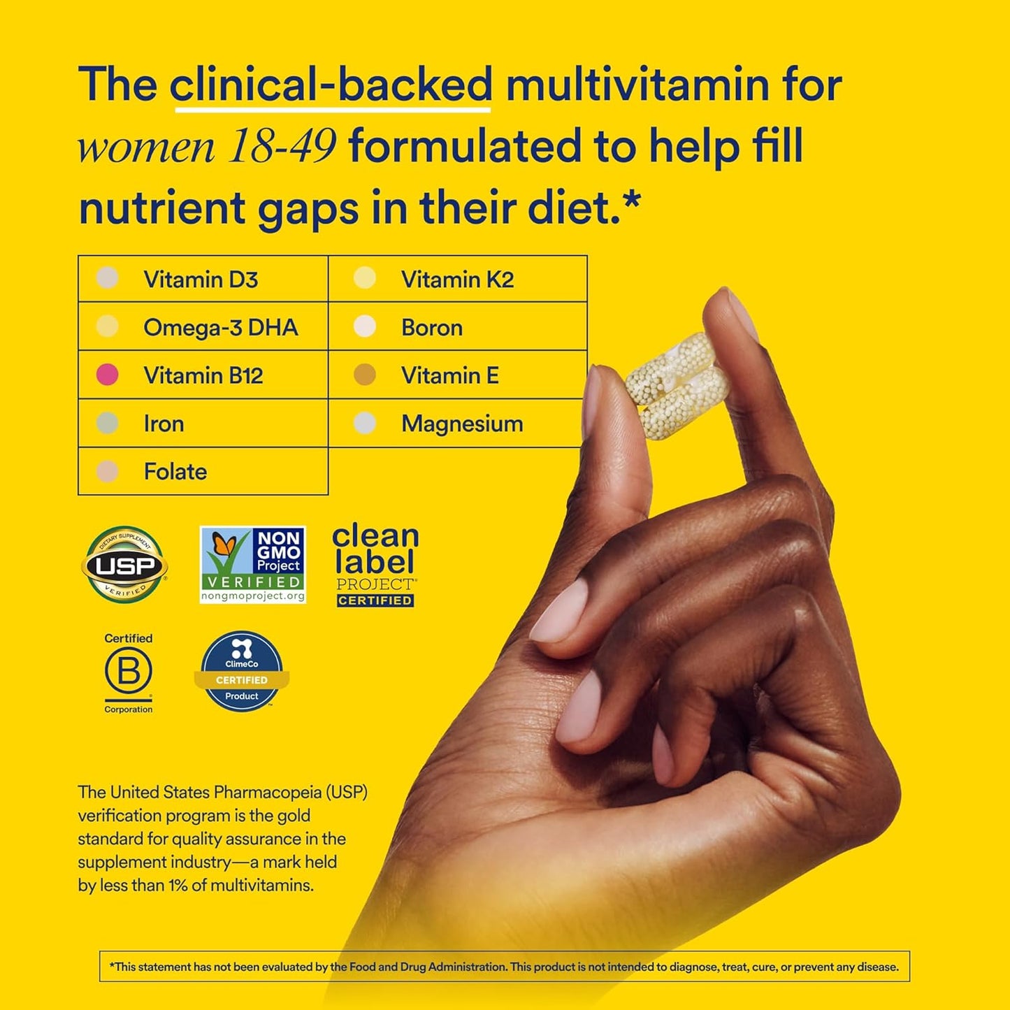 Ritual Blood Support Duo New 48-Hour Iron BioSeries™ and Essential Multivitamin for Women 18+ to Support Foundational Health*, 30 Days Supply